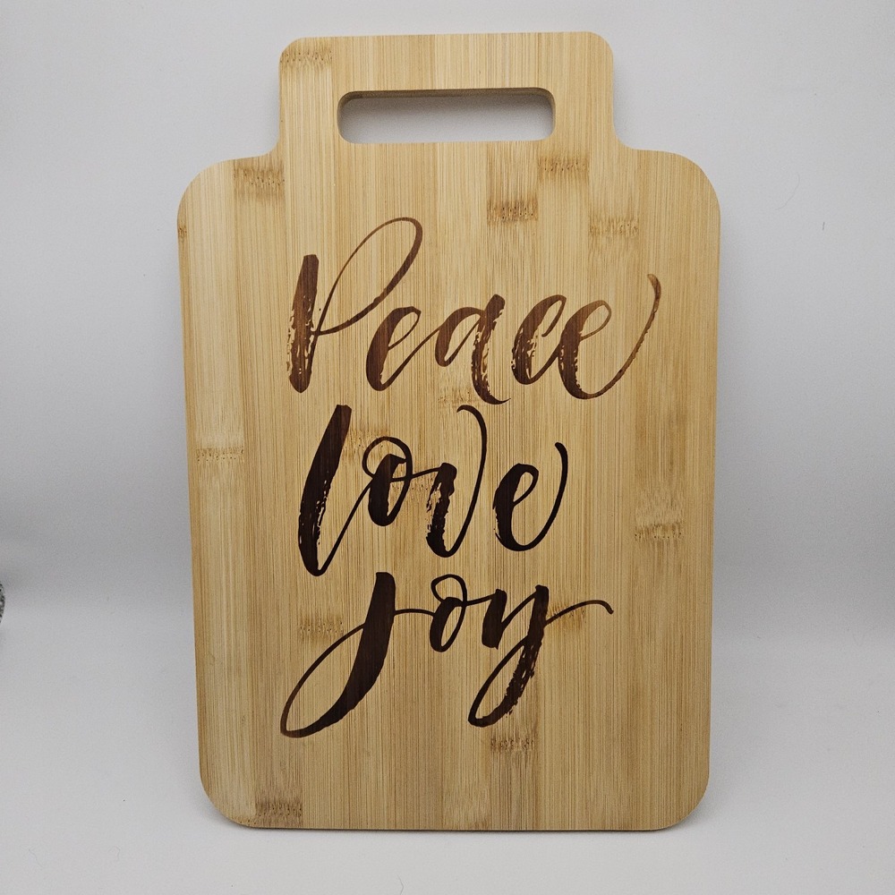 Rustic Farmhouse Holiday Kitchen Decor Charcuterie‎ Serving Board Christmas